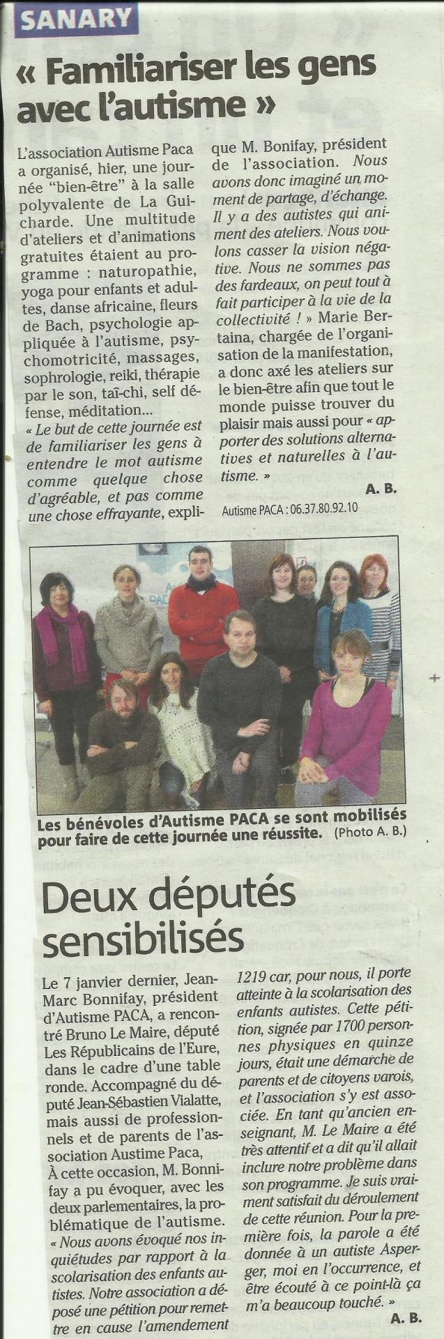 Var matin 17 janvier 2016